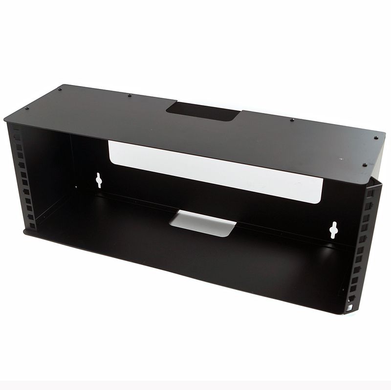 Penn Elcom Veggmontert Rack, 4U m/hengsle