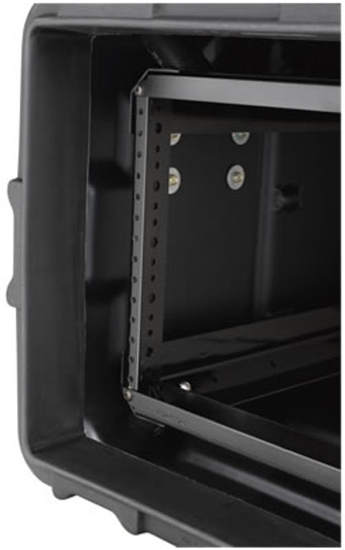 Peli Hardigg Blackbox 9U Rack-kasse m/2 stk hjul