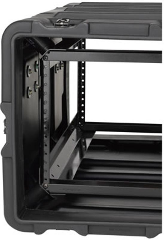 Peli Hardigg Blackbox 9U Rack-kasse m/2 stk hjul
