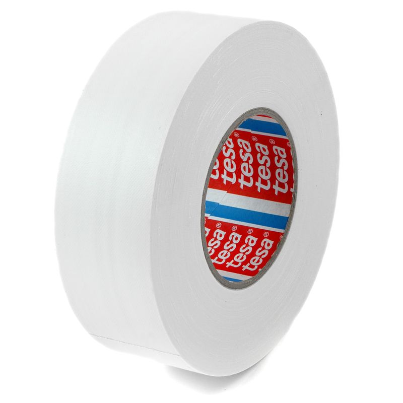 Tesa 53949 Gaffa Tape Hvit 50 mm