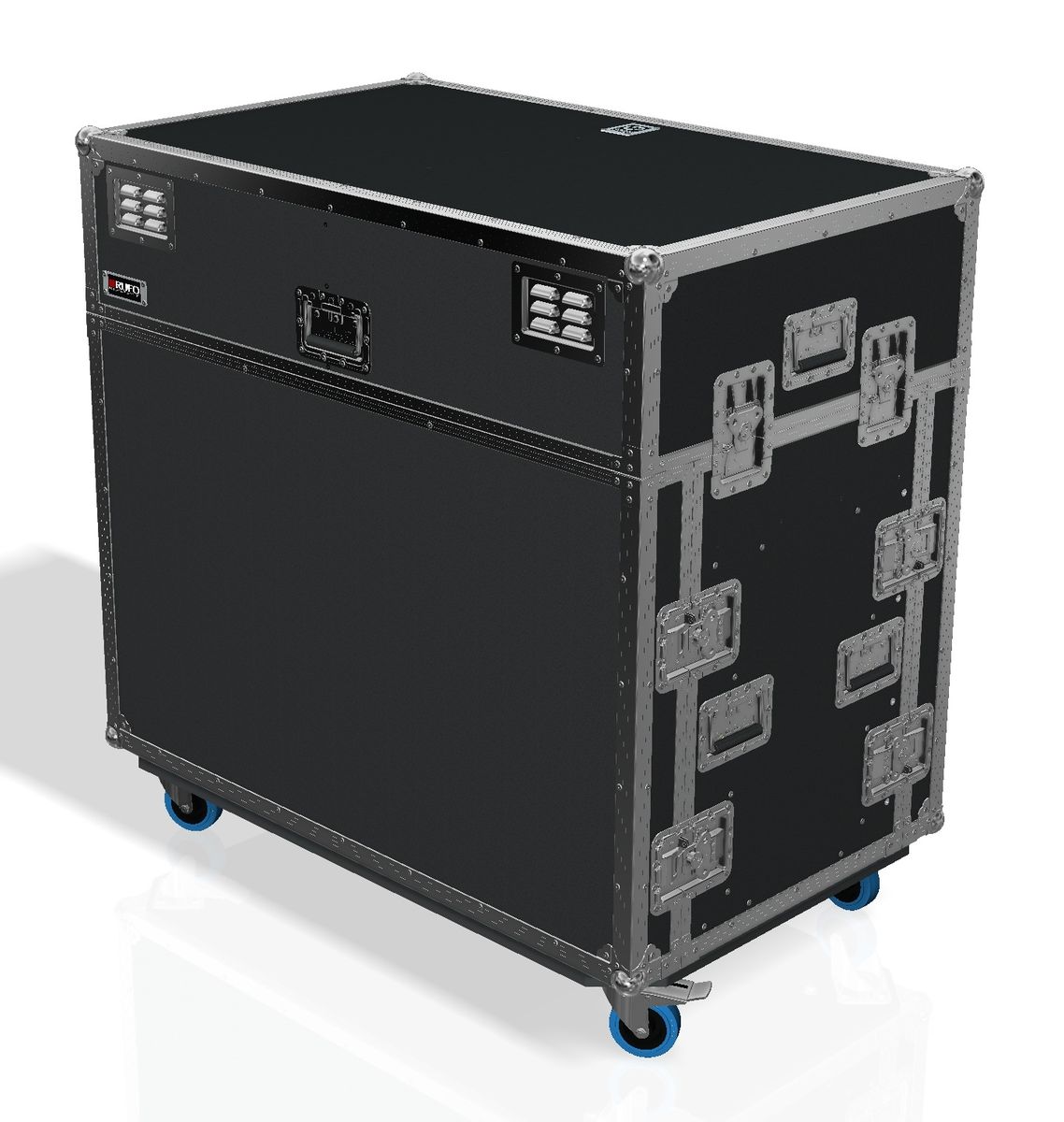 PTS 120-skap for DiGiCo 112 Quantum og AluPro, Dobbel bredde