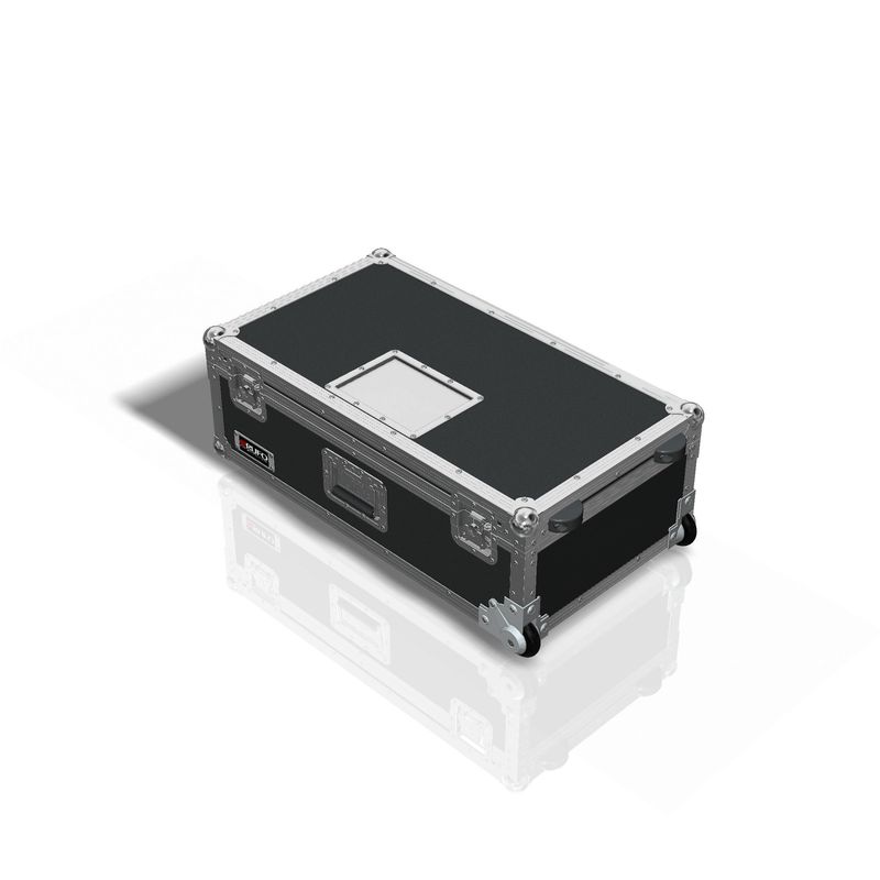 Moog SUB 37 m/hjørnehjul - Flightcase