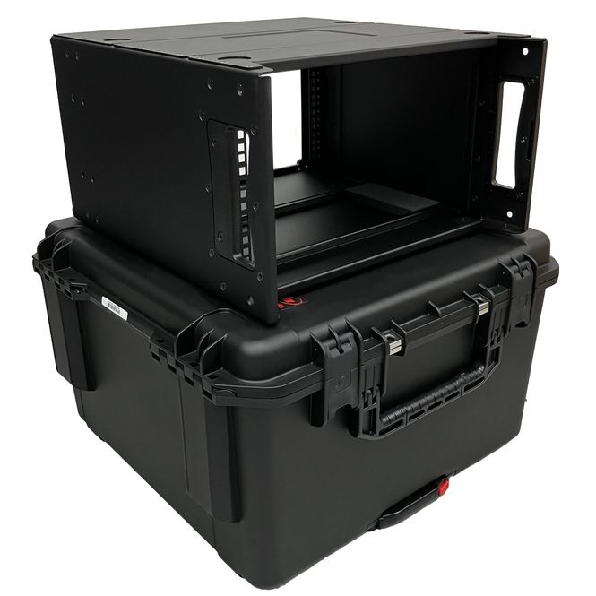 Hovedbilde PTS 6U AluPro Fullsize Flyrack