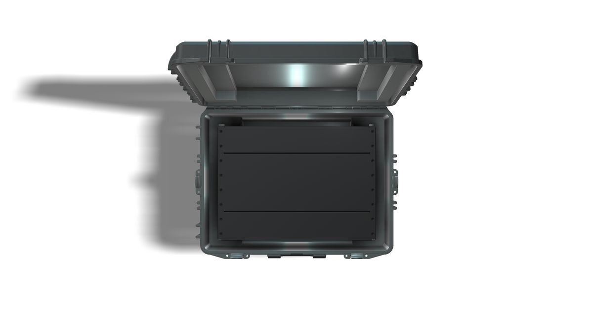PTS AluPro 3U Lite Flyrack